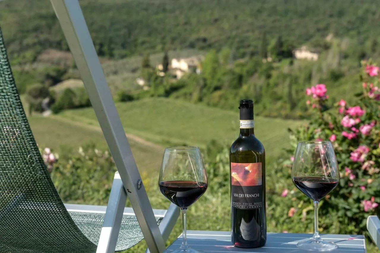 Villa Del Sole San Gimignano Kır Evi